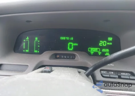 2001 Mercury Grand Marquis Ls z USA, uszkodzony, nr VIN 2MEFM75W31X613347